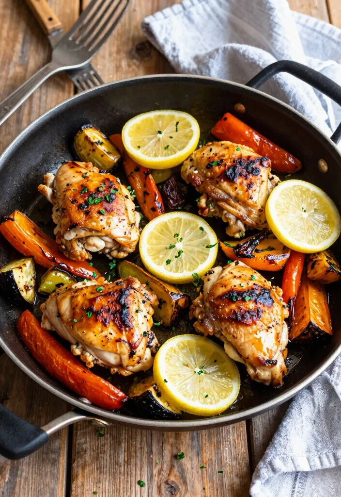14 Top Dinner Recipes Everyone Loves to Make 1. One Pan Lemon Garlic Chicken 0