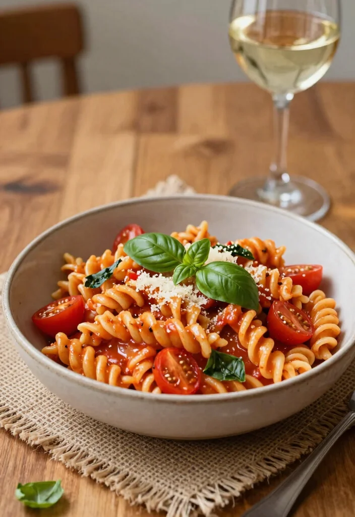 14 Top Dinner Recipes Everyone Loves to Make 2. Creamy Tomato Basil Pasta 0