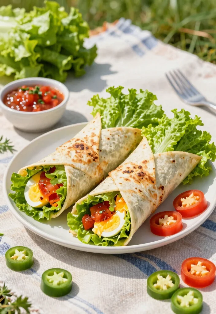 7 Keto Egg Fast Recipes for Short Term Low Carb Plans 4. Spicy Egg Cheese Breakfast Wraps 0